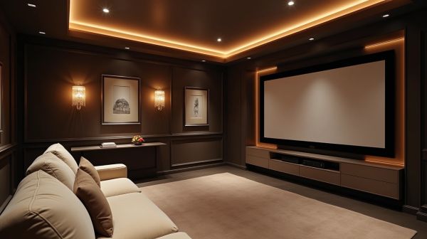Experience seamless home cinema installation in Kensington