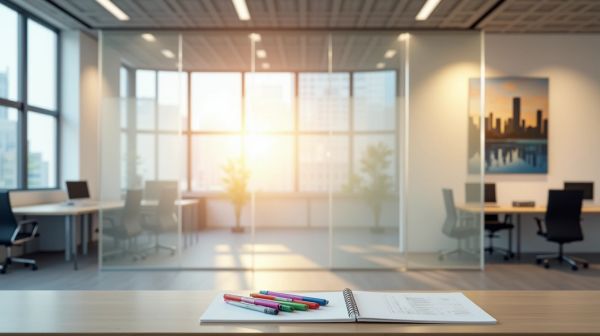 Why office glass partitioning revitalizes workspace dynamics